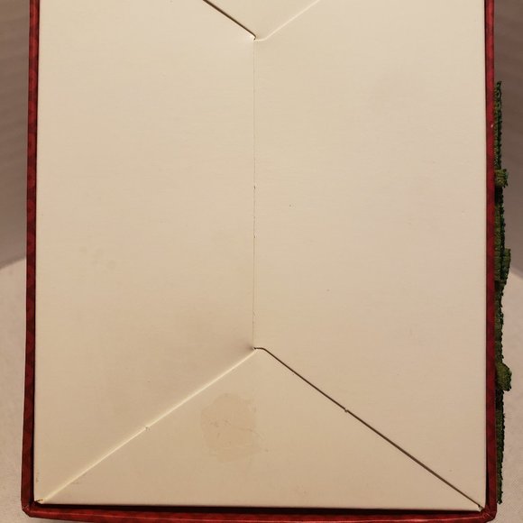 GIFT BOX DECOR BOX for HOLIDAYS - "BE JOLLY" - SNOW FLAKES AND CHRISTMAS TREES - Picture 8 of 16